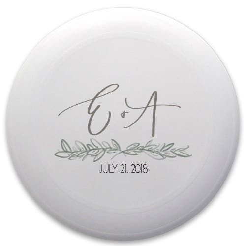 Custom Wedding Frisbees