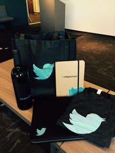 Welcome Promotional Products From Twitter