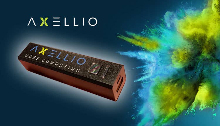 Axellio Uses Custom Power Banks to Wow Trade Show Attendees