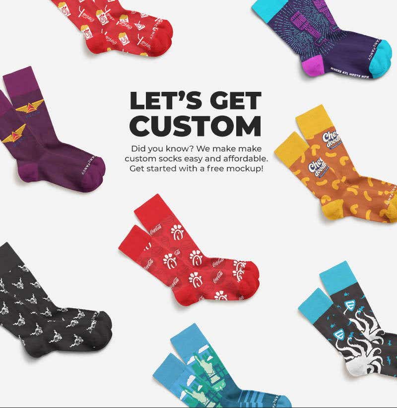 Custom Socks Design Process is Easy With iPromo