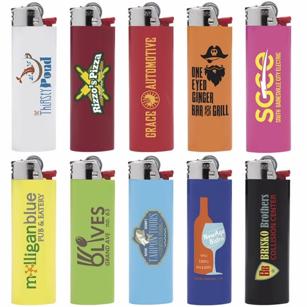 鍔 terrasse uberørt Custom Lighters Bring Old School Swag to Your Brand - iPromo Blog