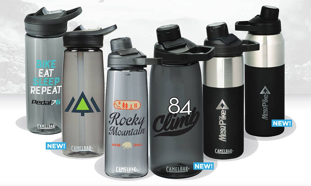 Custom CamelBak Water Bottles