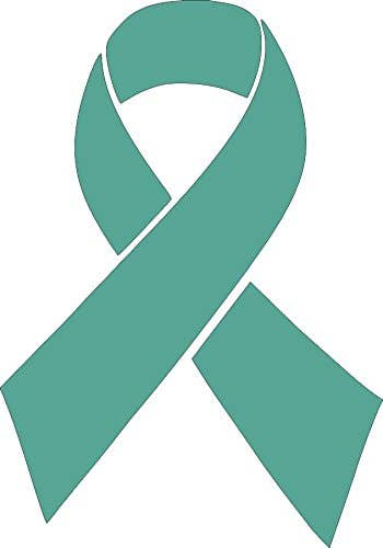 Cervical Cancer Awareness Ribbon