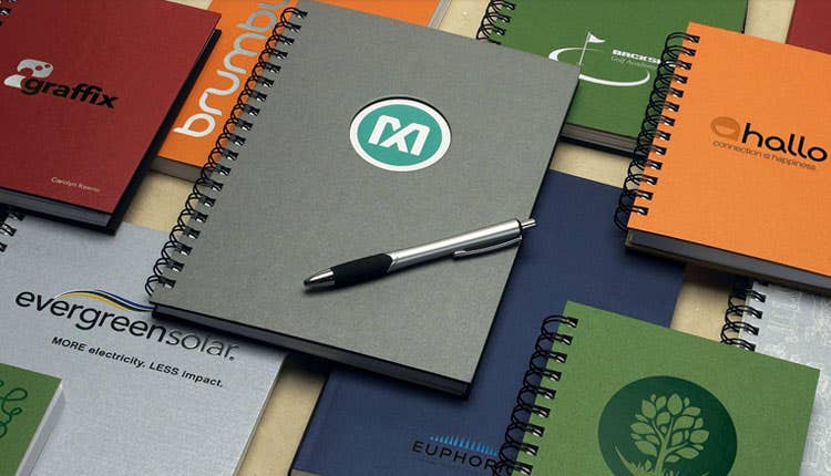 Custom printed Notebooks