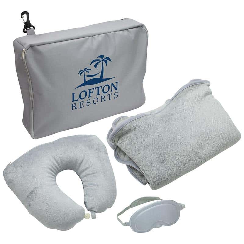 Custom Travel Pillow Set