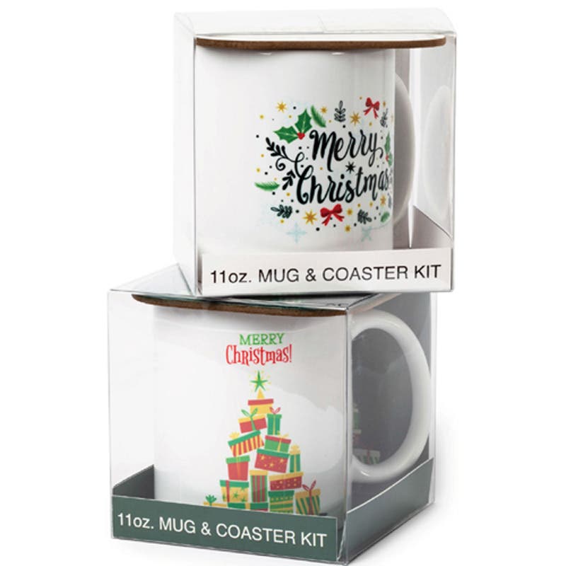 Custom Mug and Coaster Gift Set
