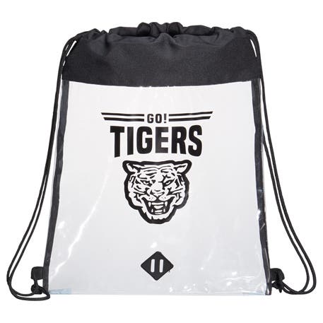 Custom Clear Drawstring Bags