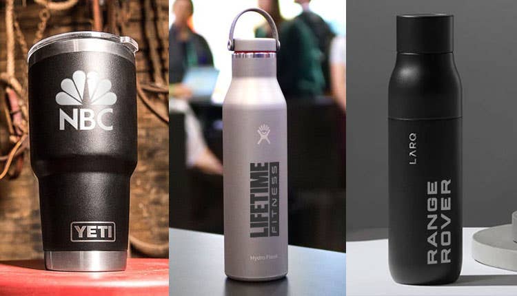 Ultimate Guide to Custom YETI, LARQ and Hydro Flask Water Bottles