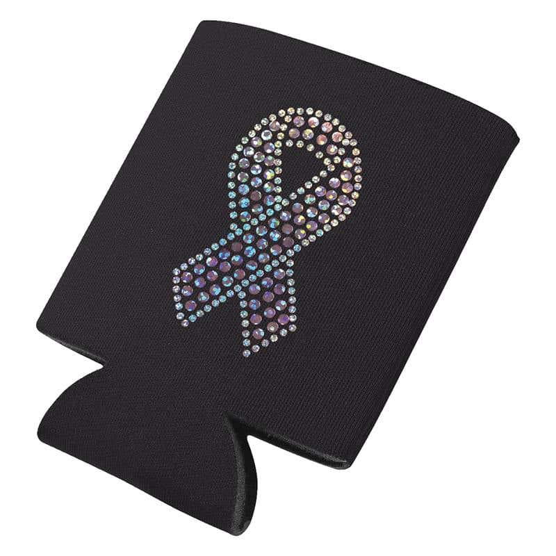 Custom Bling Awareness Koozie