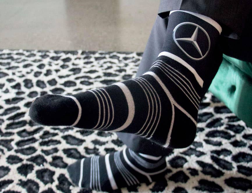 Custom Crew Business Socks