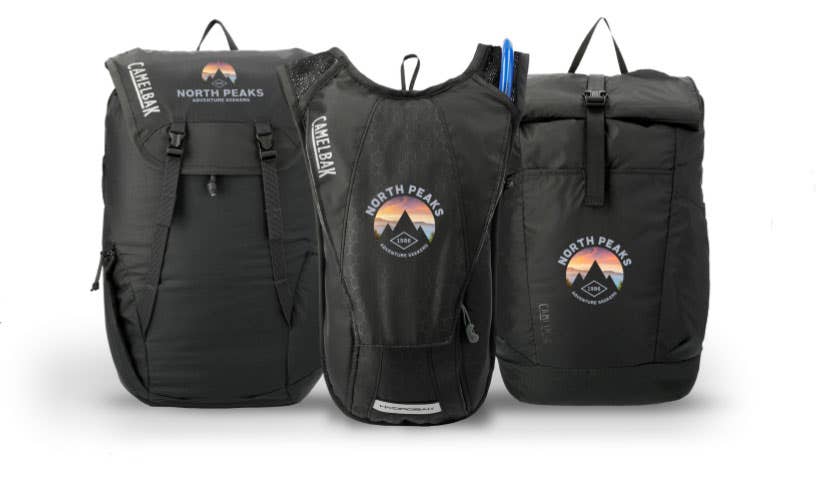 Custom Camelbak Hydrate Packs and Backpacks