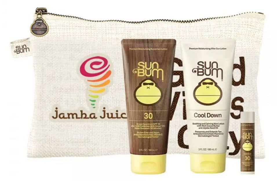 Custom Sun Bum Travel Kit