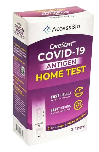 AccessBio CareStart COVID-19 Tests in Bulk