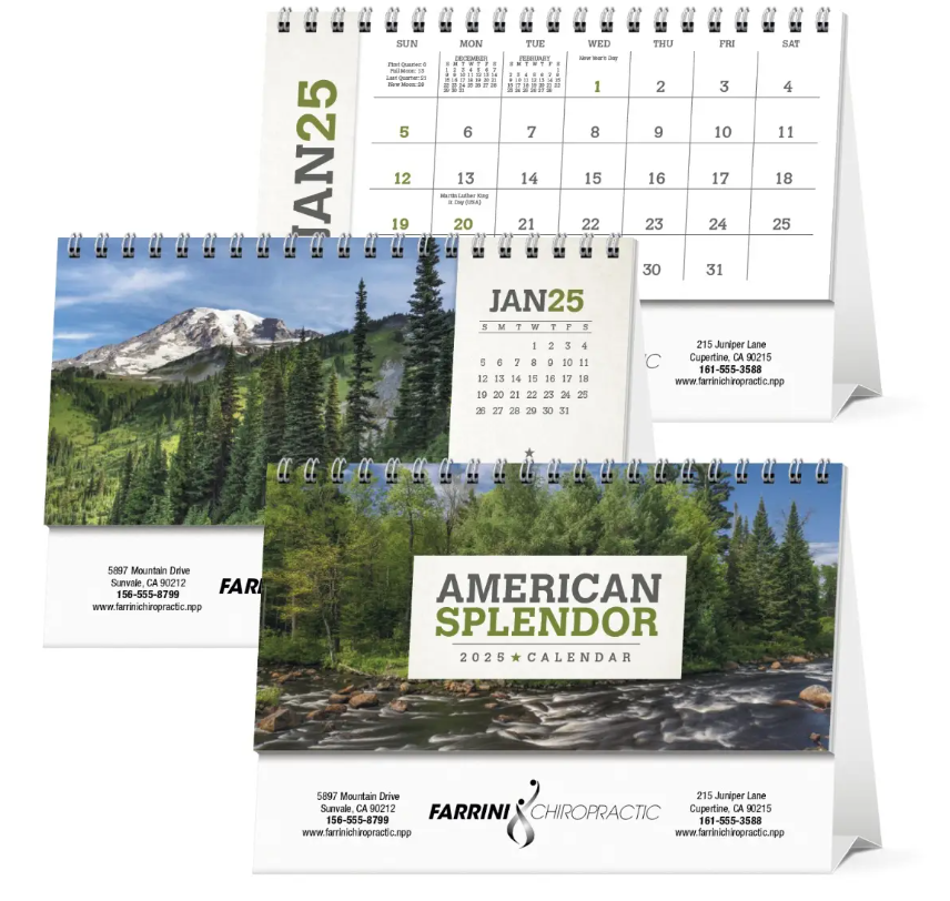 2025 American Splendor Calendar