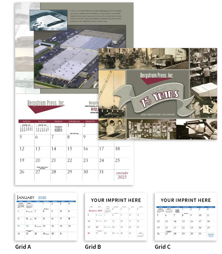 2025 Custom Wall Calendar