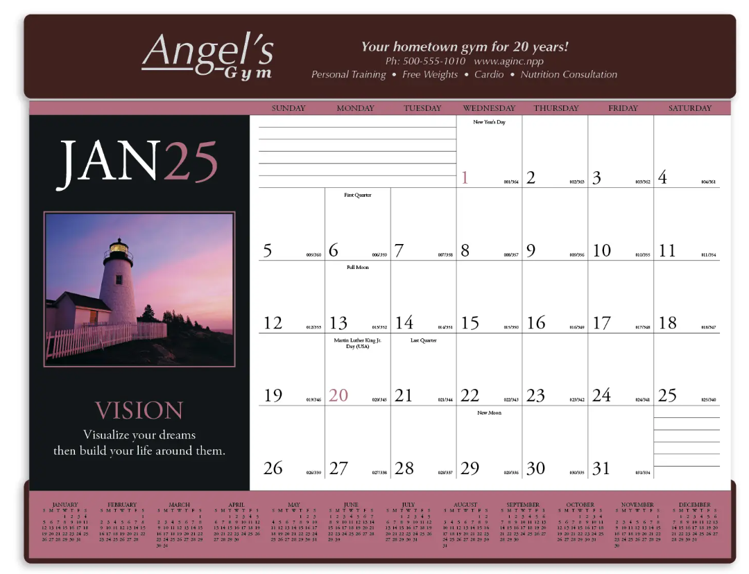 2025 Motivations Calendar