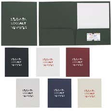 Linen Folder with Inside Pockets 11-3/4" x 9-3/5"