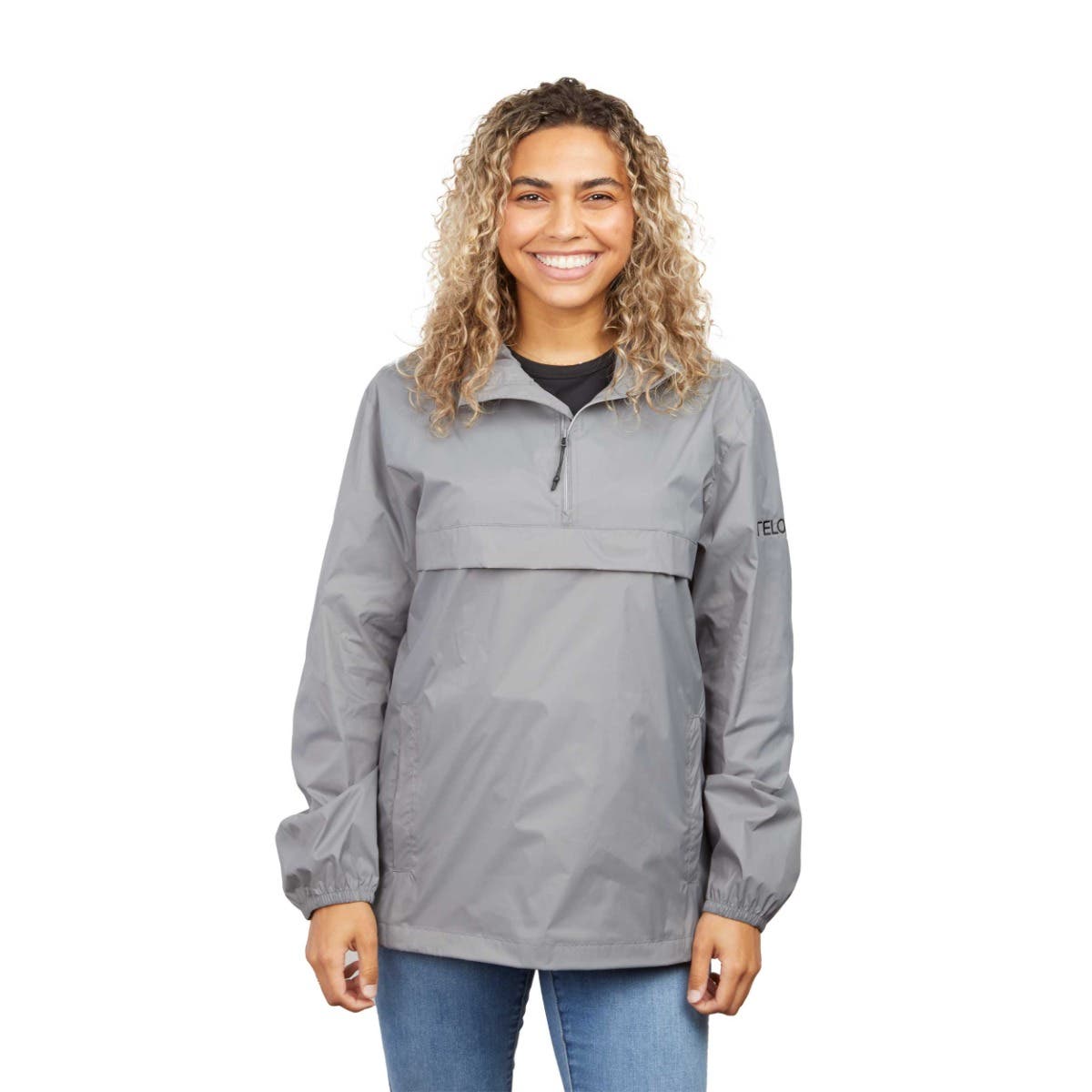 Eco Packable Quarter Zip Anorak Pullover – Unisex