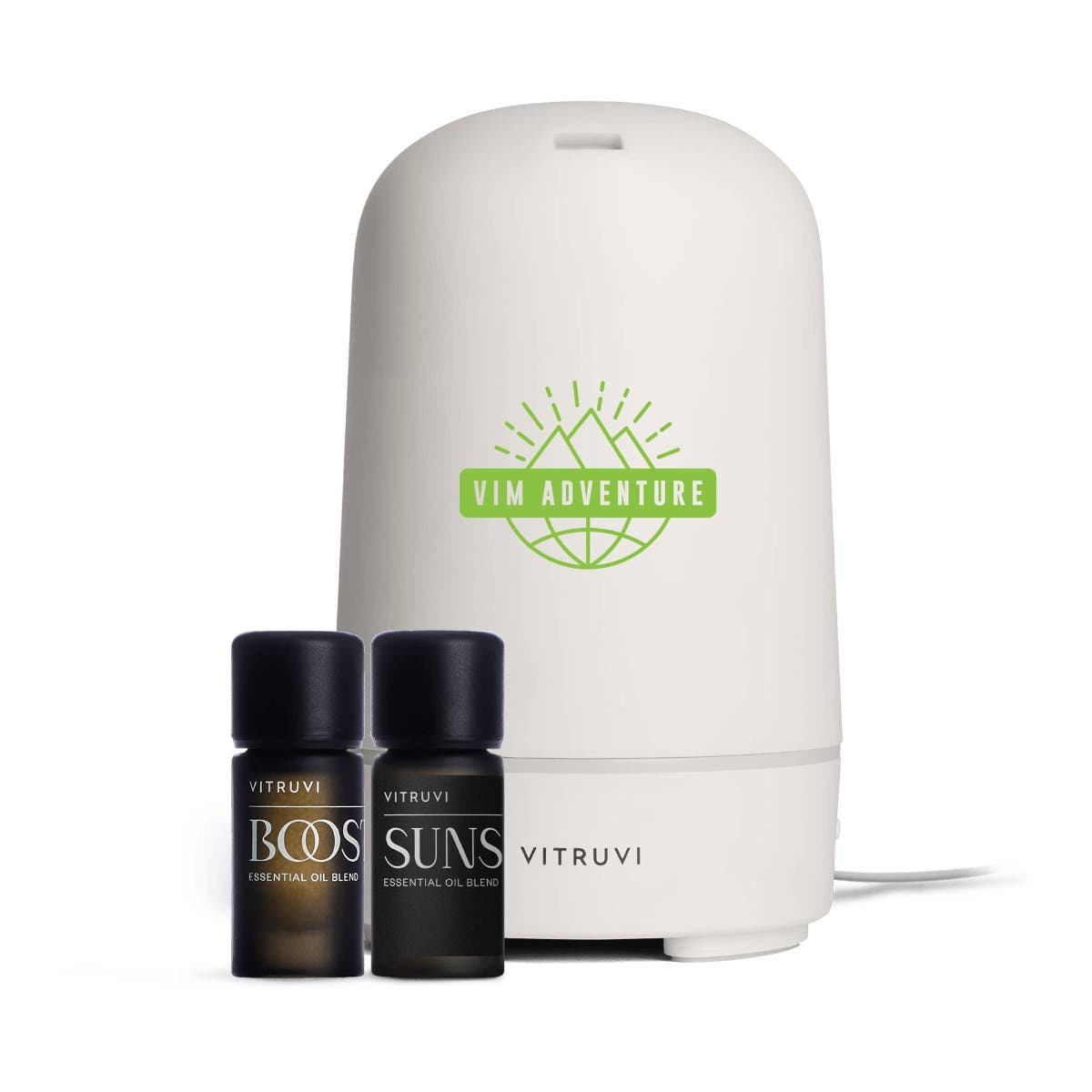 Vitruvi Glow Diffuser & Essential Oils Bundle Set