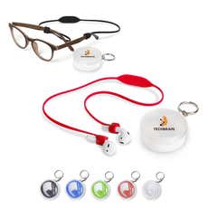 Silicone Magnetic Earbud & Eyewear Leash
