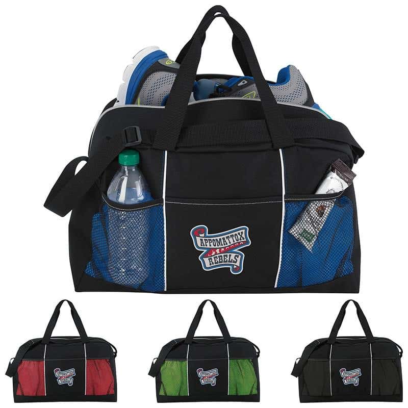 Atchison&reg; Gym Duffel Bag - 11 1/8" x 18" x 9"