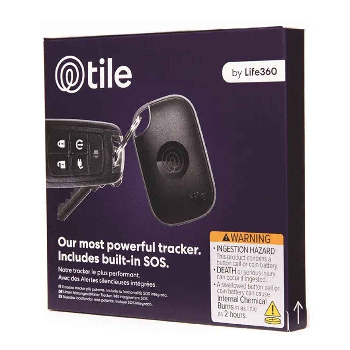 2024 Tile Pro Bluetooth Tracker - 1 Pack