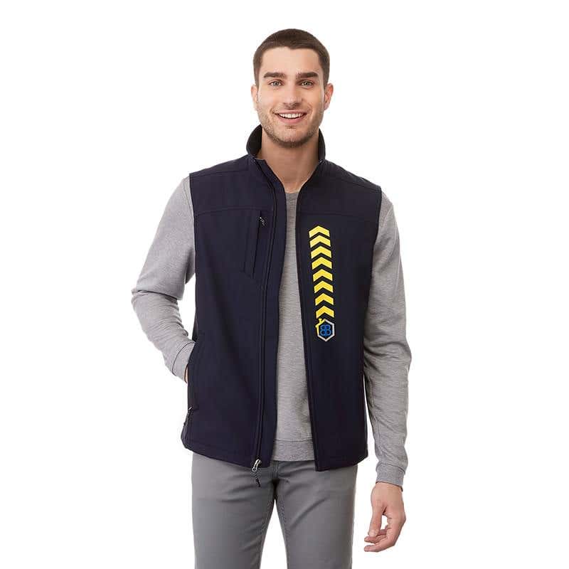 Elevate Softshell Full Zip Vest - Men
