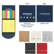 Kraft Pocket Sticky Notes & Flags with Tuck Closure