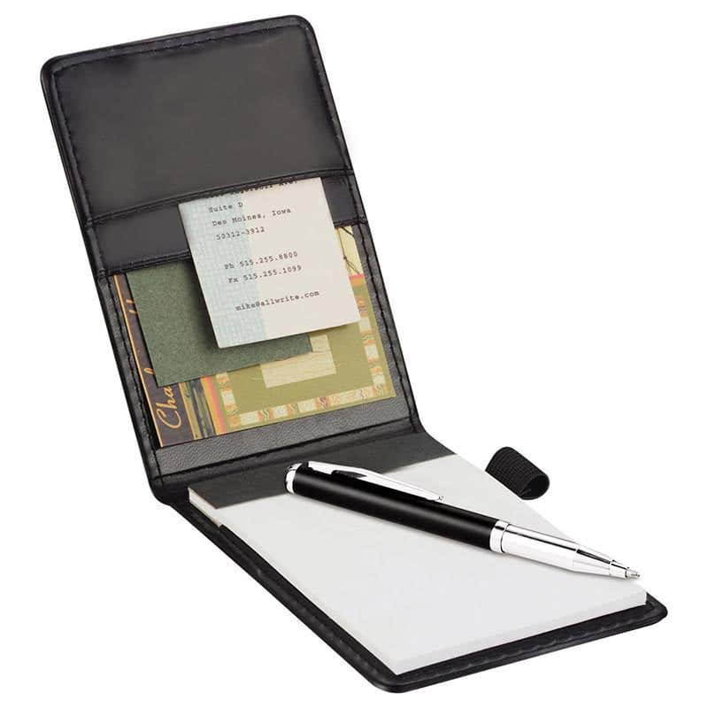 Executive Jotter with Built-in Pen Loop - 4 3/4" x 3"