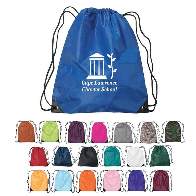 Polyester Drawstring Bag - 14" x 18"