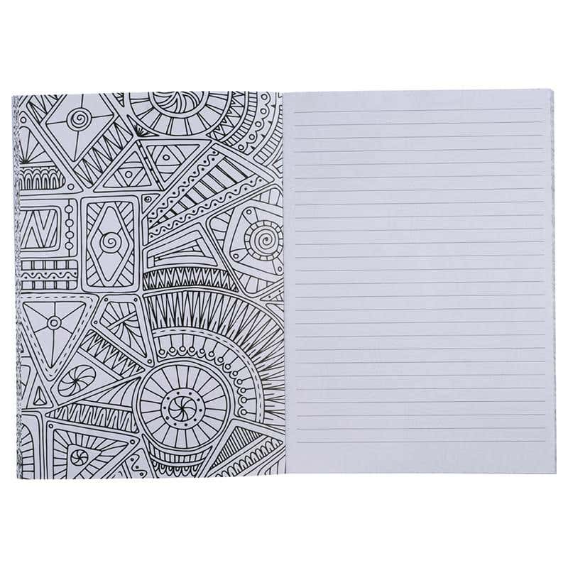 Doodle Coloring Notebook