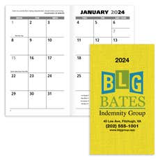 Monthly Pocket Planner - 6" x 3 1/2"