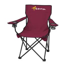 Steel Frame Nylon Folding Chair with Carry Bag