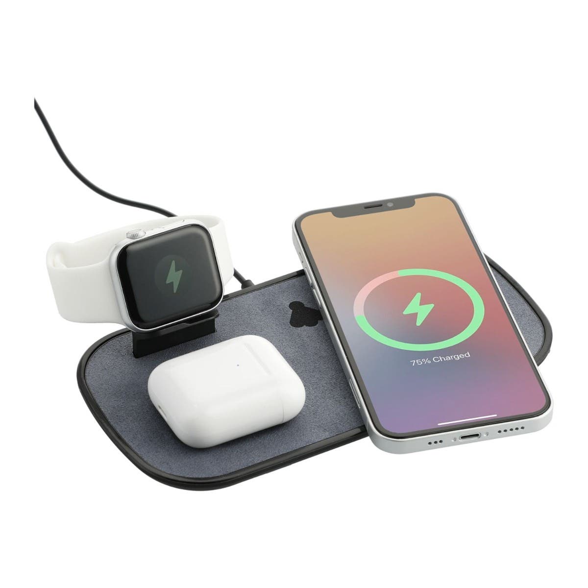 mophie 3-in-1 Fabric Wireless Charging Pad
