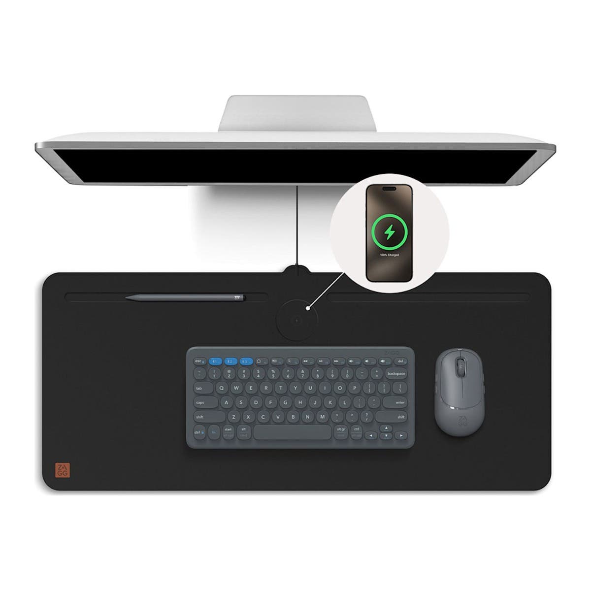 ZAGG Wireless Charging Desk Mat