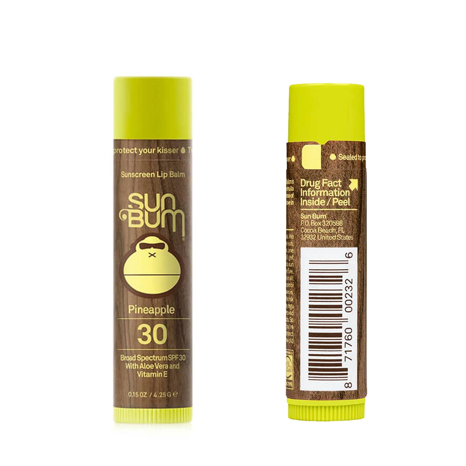 Sun Bum&reg; Set of 2 Lip Balms in Biodegradable Pouch