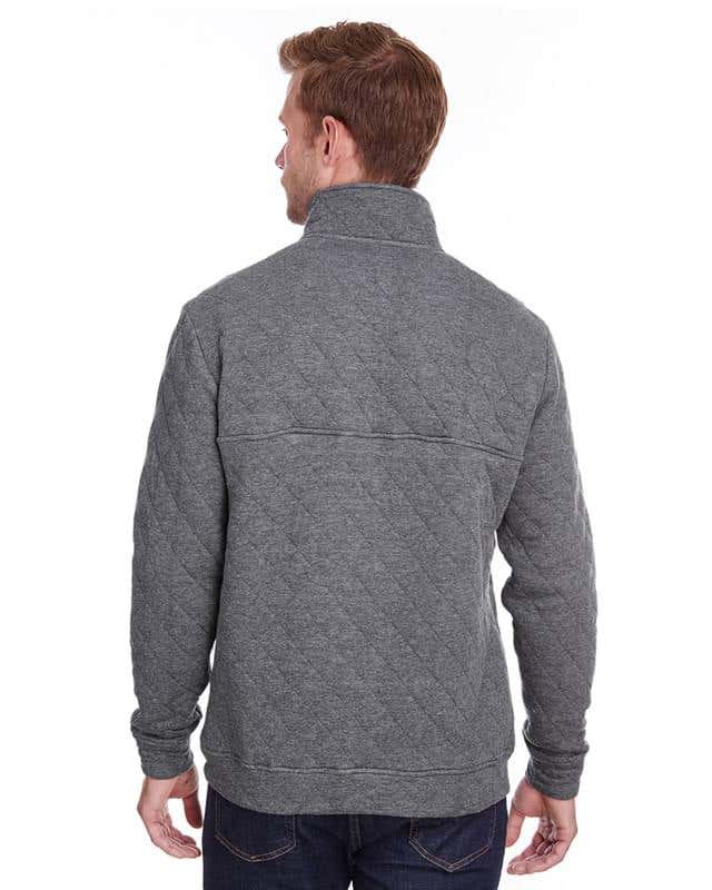 J America Quilted Snap Pullover - Men