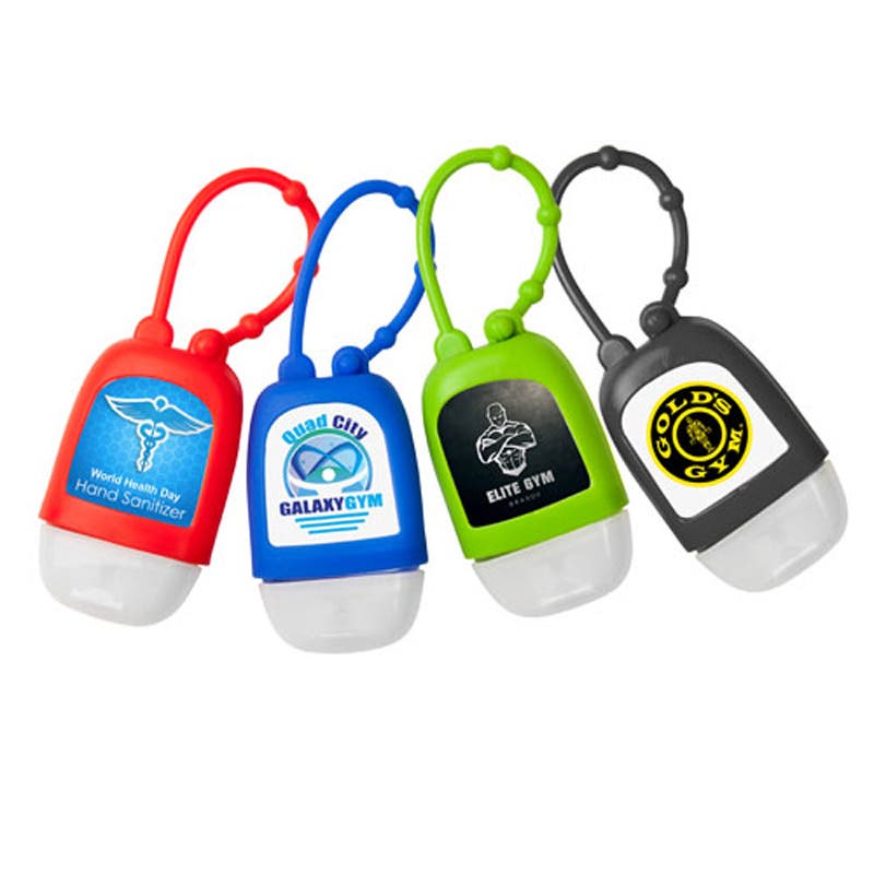 1 oz. Full Color Hand Sanitizer & Silicone Strap