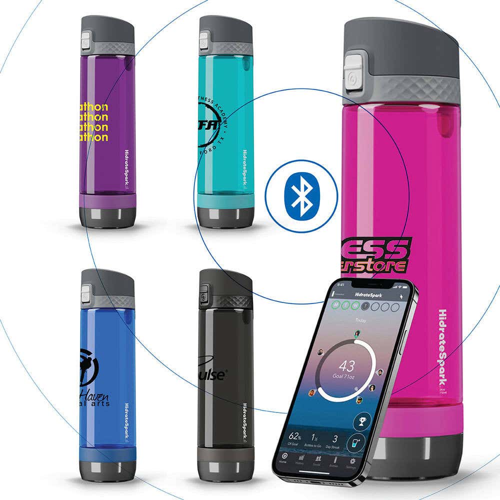 HidrateSpark Pro Bottle with Chug Lid & App - 24 oz.