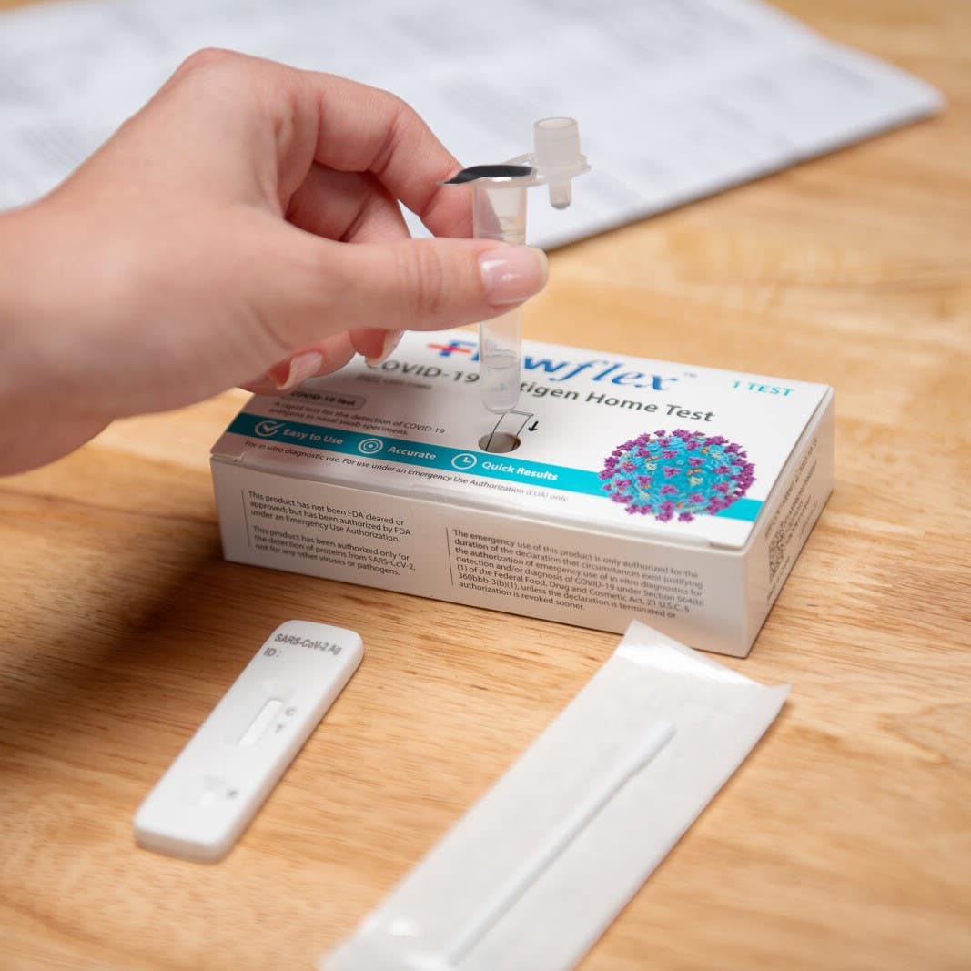 Acon Flowflex COVID-19 Antigen Home Test - 1 Test per Box (priced per box)