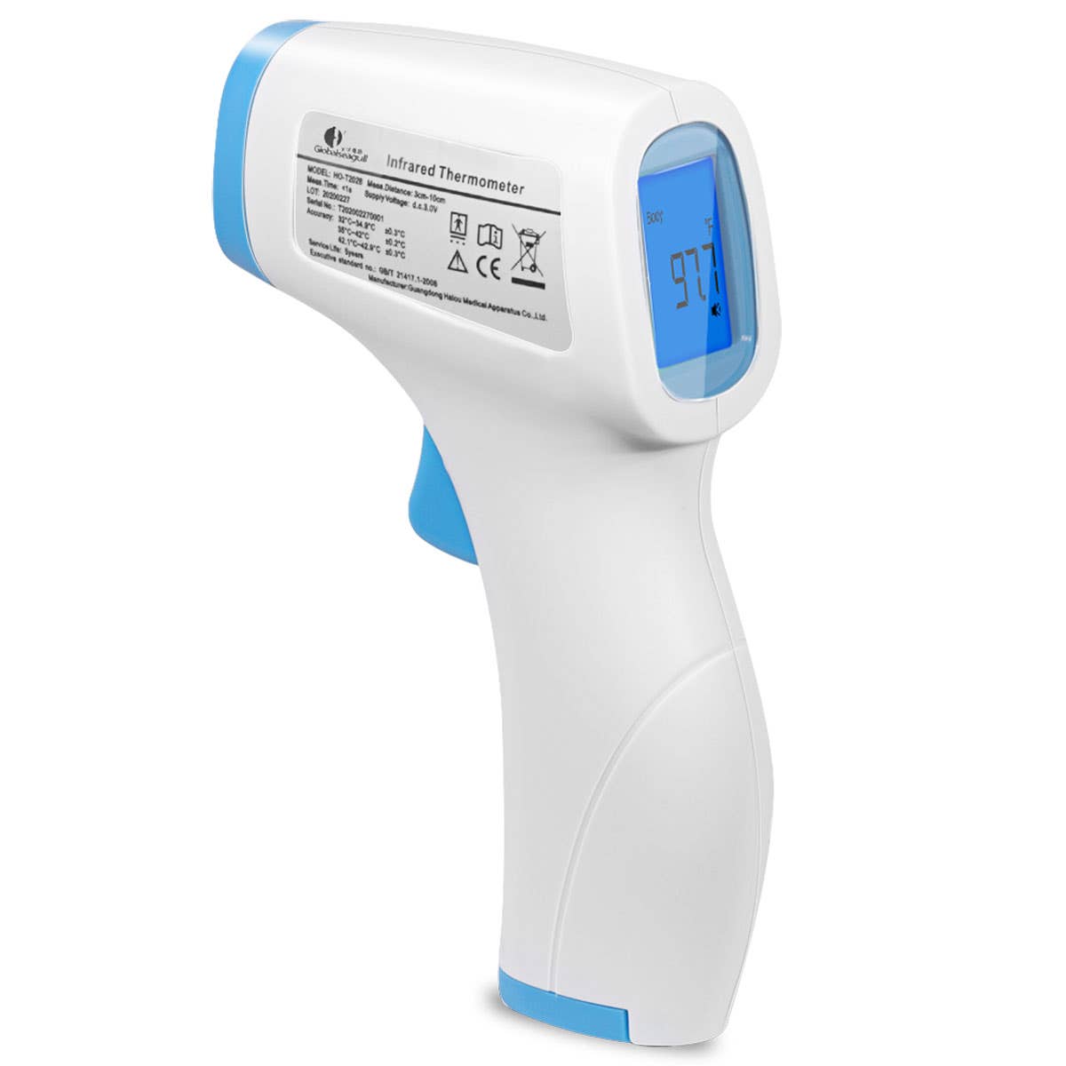 Medical-Grade Infrared Forehead Thermometer