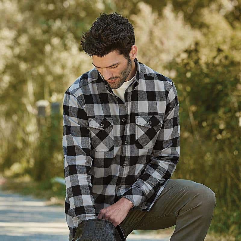 Roots73 Sprucelake Long Sleeve Flannel Shirt - Men