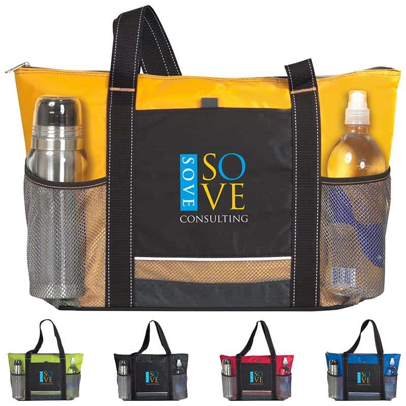 Atchison&reg; Bright Cooler Tote Bag - 13 1/2" x 15" x 6"