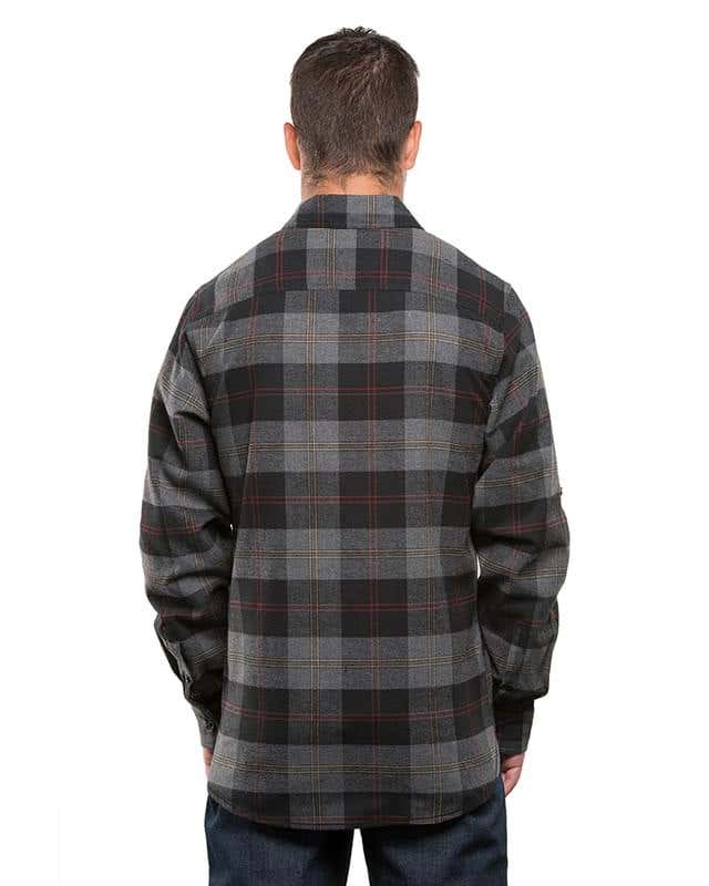 Burnside® Long-Sleeve Plaid Flannel Shirt - Men