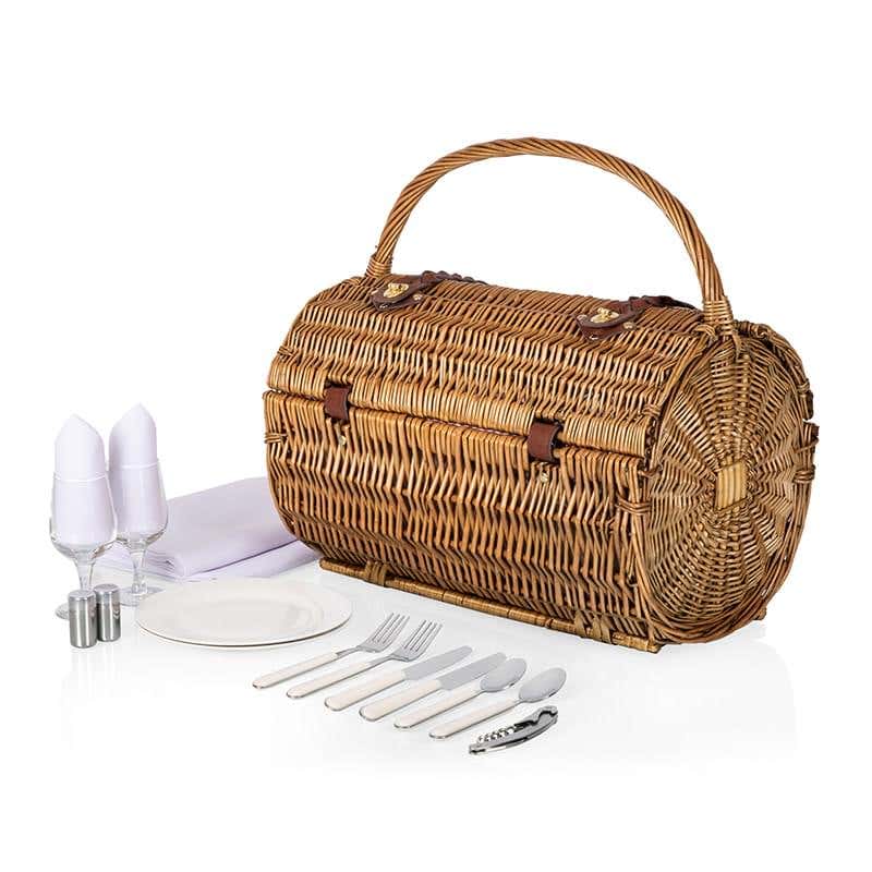 Picnic Time® Barrel Picnic Basket