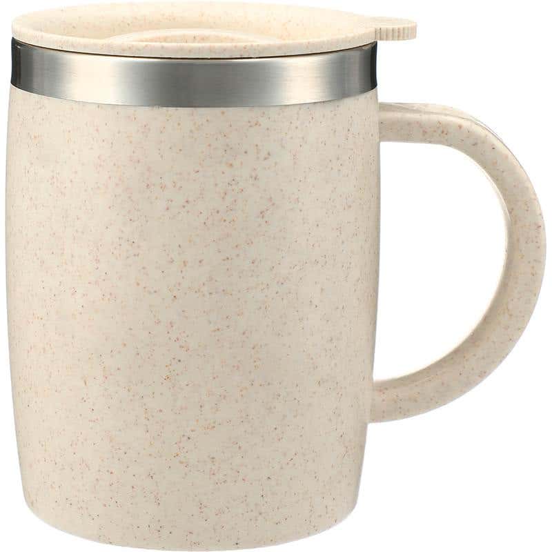 14 oz. Wheat Straw with Stainless Liner Mug