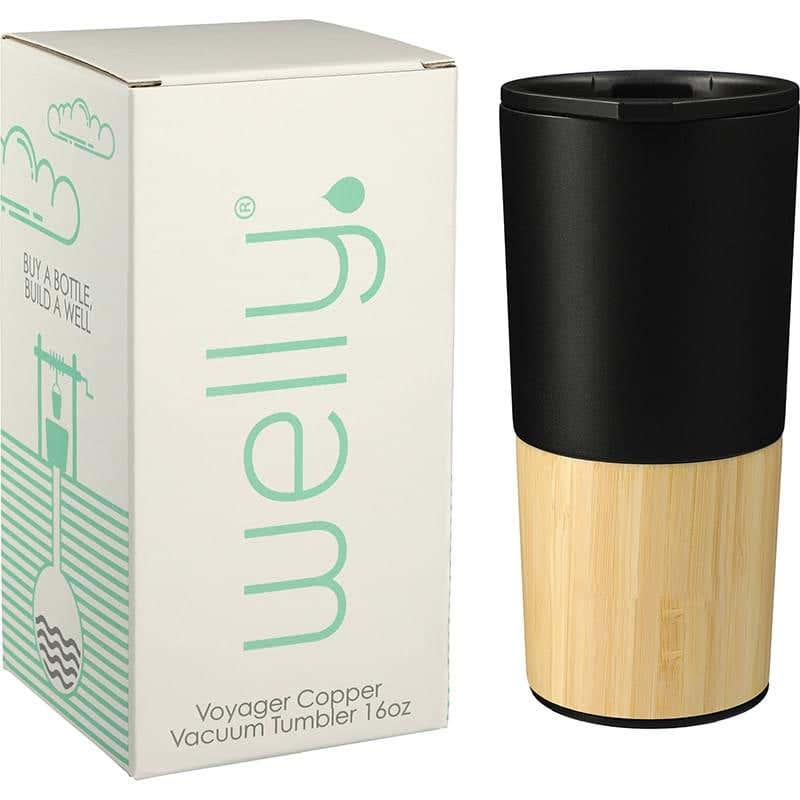 Welly&reg; Copper Vacuum Tumbler with Gift Box - 16 oz.