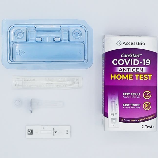 Siemens Healthineers CLINITEST Rapid COVID-19 Antigen Self-Test - 5 Tests per Box (priced per test)