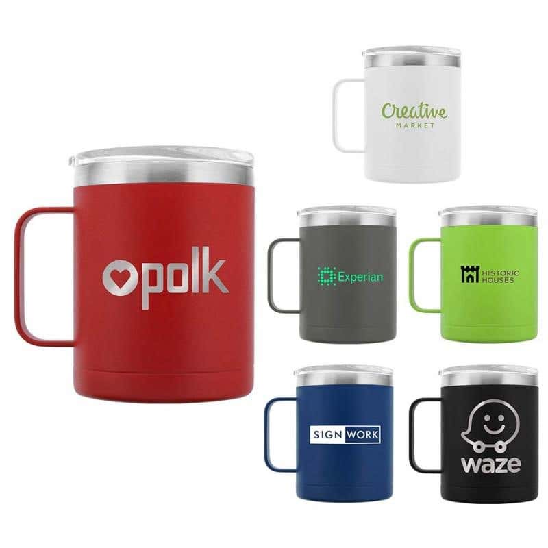 14 oz. Vacuum Insulated Stainless Steel Powder Coated Mug