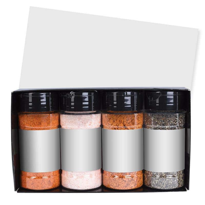 Gourmet Spice and Rub Bottle Shaker Set